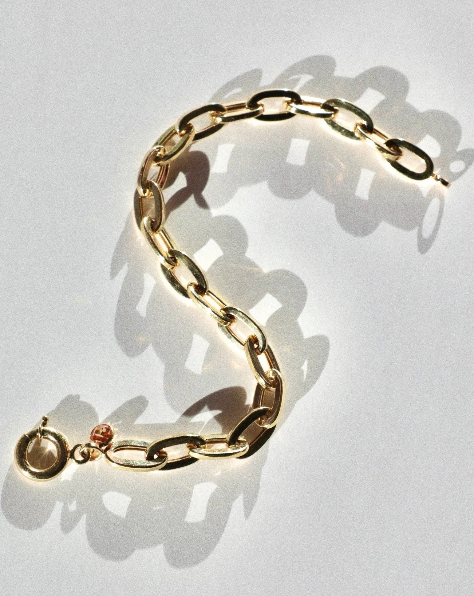 IRENE 14k Gold Chunky Chain Bracelet