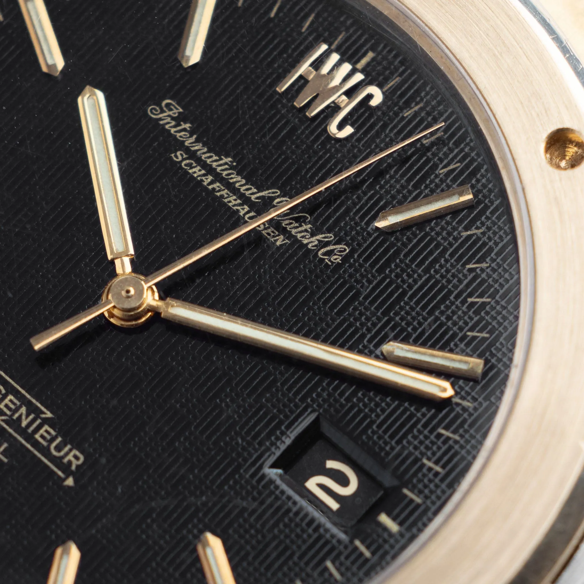 IWC Ingenieur SL Jumbo Steel and Gold ref 1832