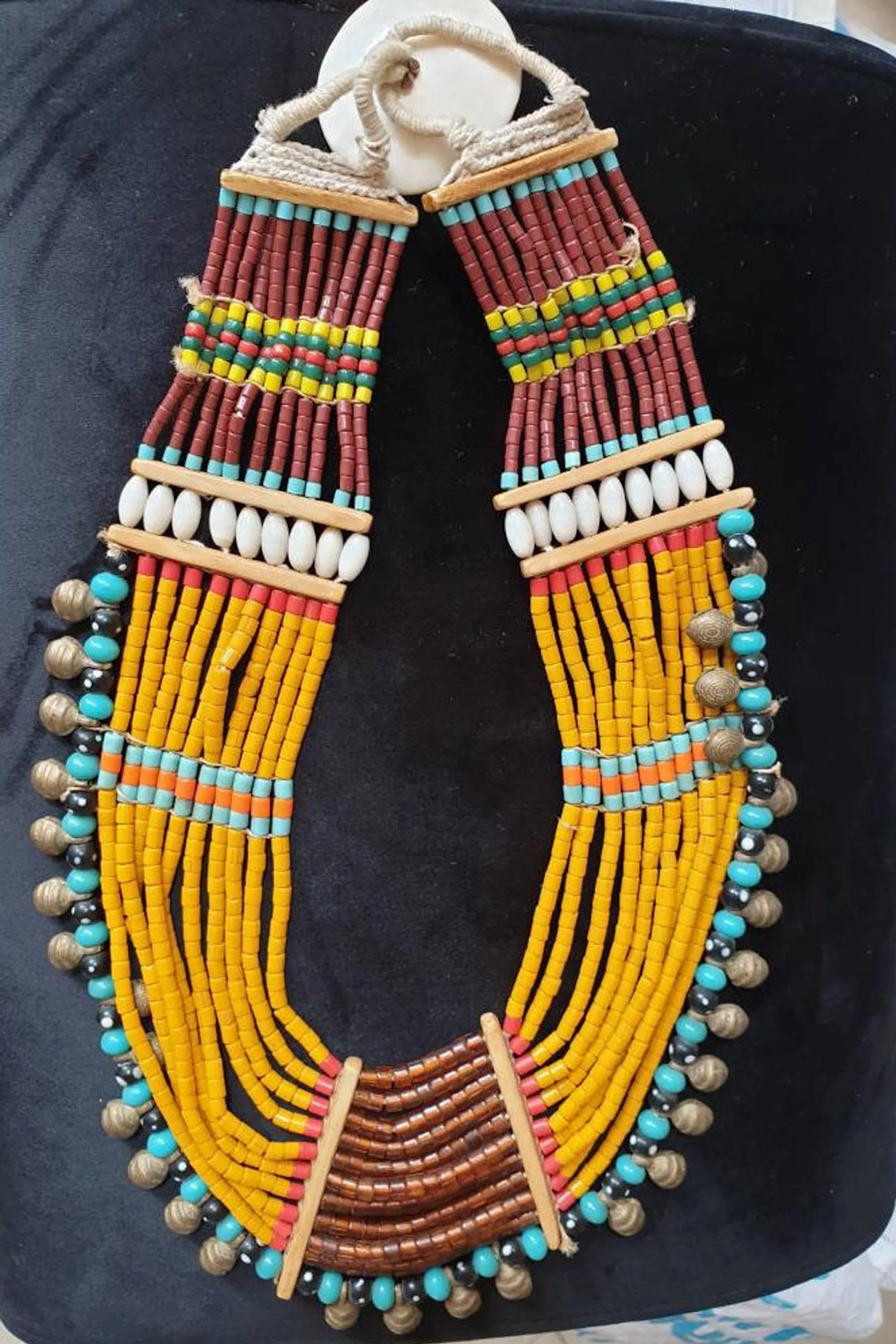 Large Konyak Tribal Necklace ⋙⋘ Nagaland Original Tribal Necklaces ⋙⋘