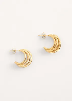 LEIF CLUSTER EARRING - GOLD