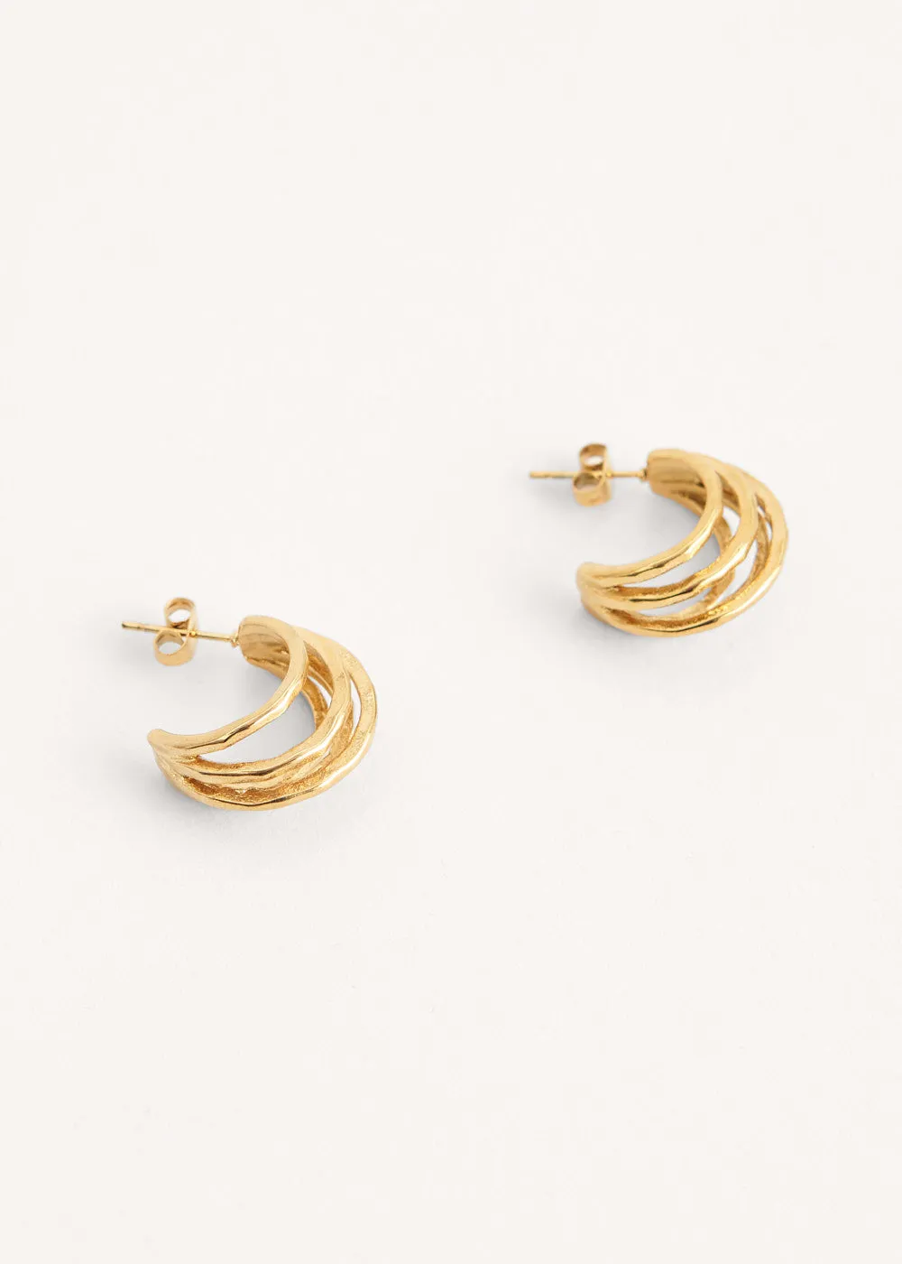 LEIF CLUSTER EARRING - GOLD