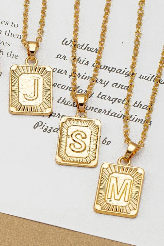 Love Your Letter Necklace