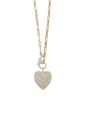 Luisa Crystal Heart Necklace