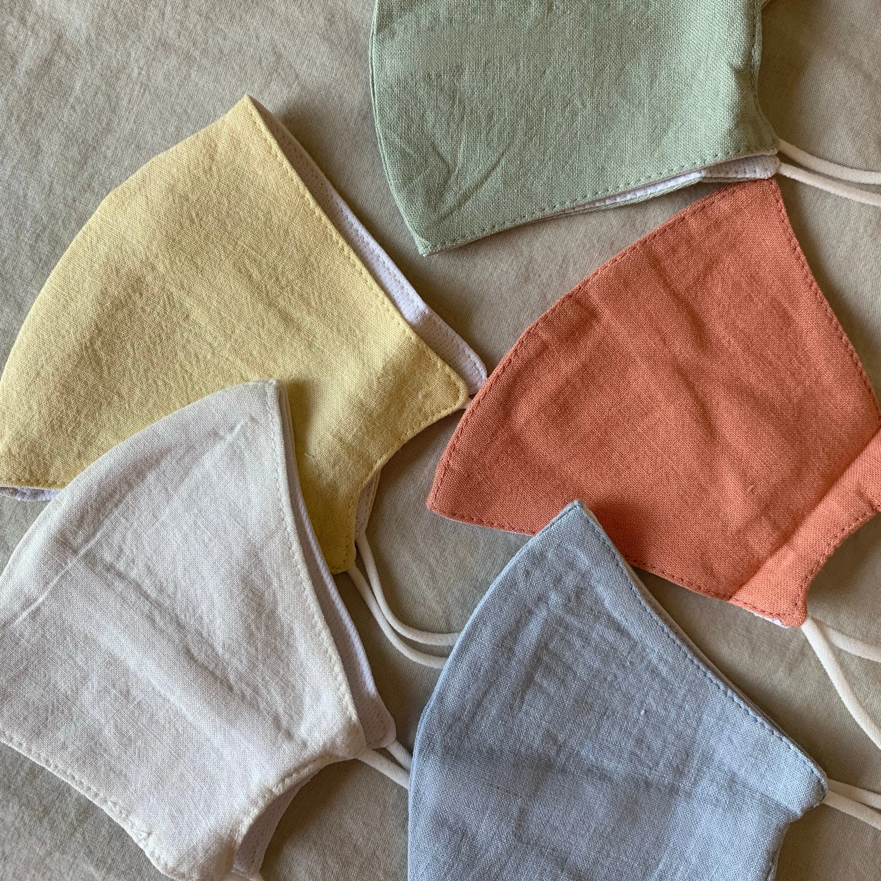 Pastel Filter Pocket Reusable Face Mask