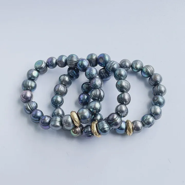 PEACOCK PEARL BRACELET