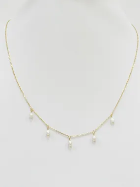 Pearl Charm Necklace