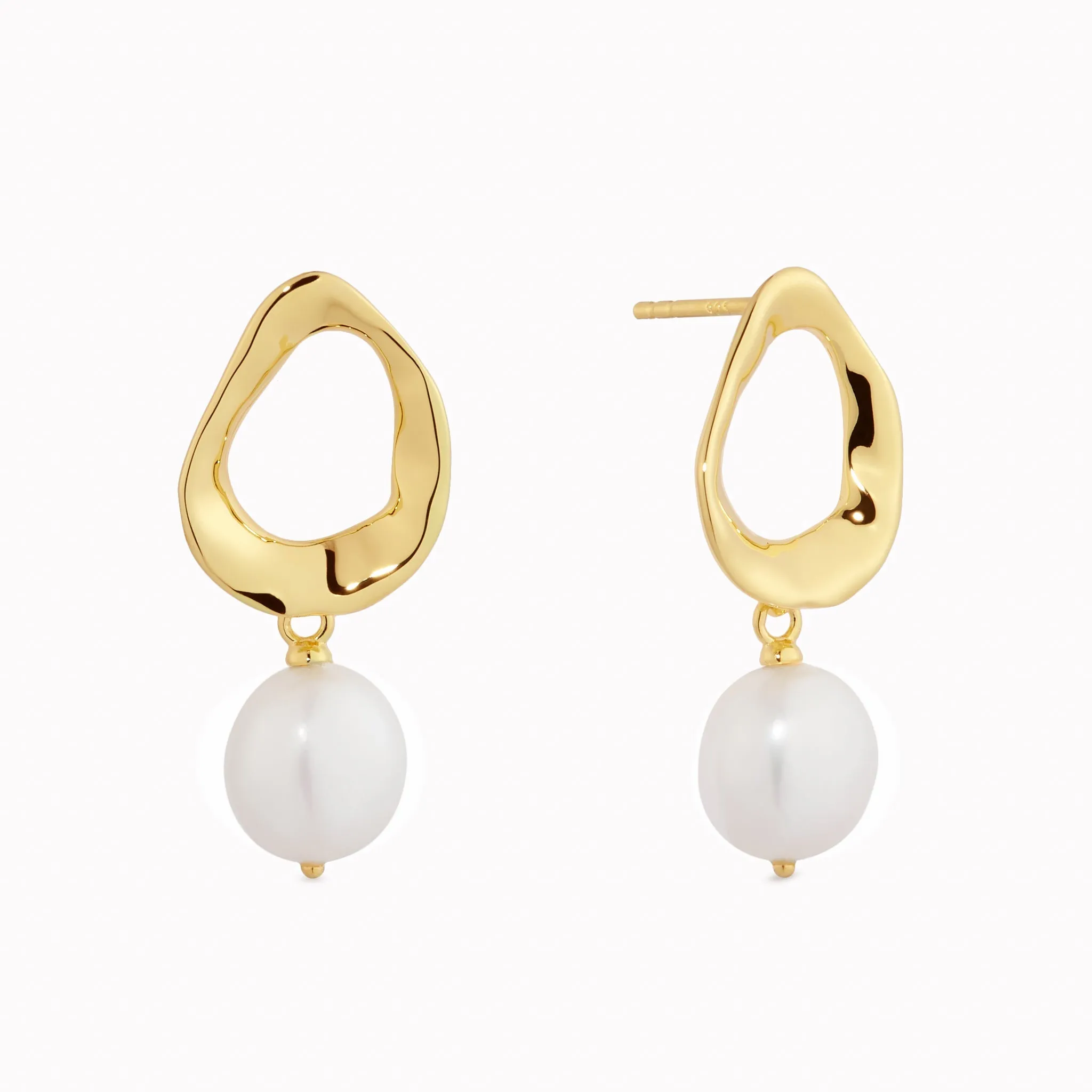 Pearl Drop Earrings - Mathilde