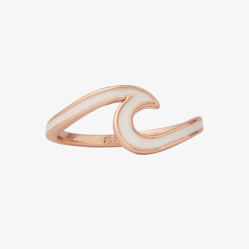 PURA VIDA RINGS - ENAMEL WAVE