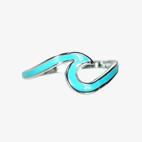 PURA VIDA RINGS - ENAMEL WAVE