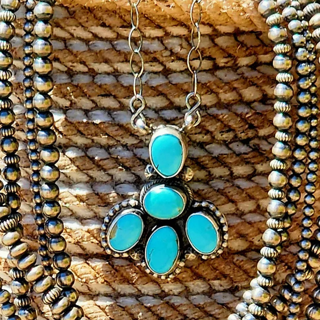 " Rana " Kingman Turquoise Necklace