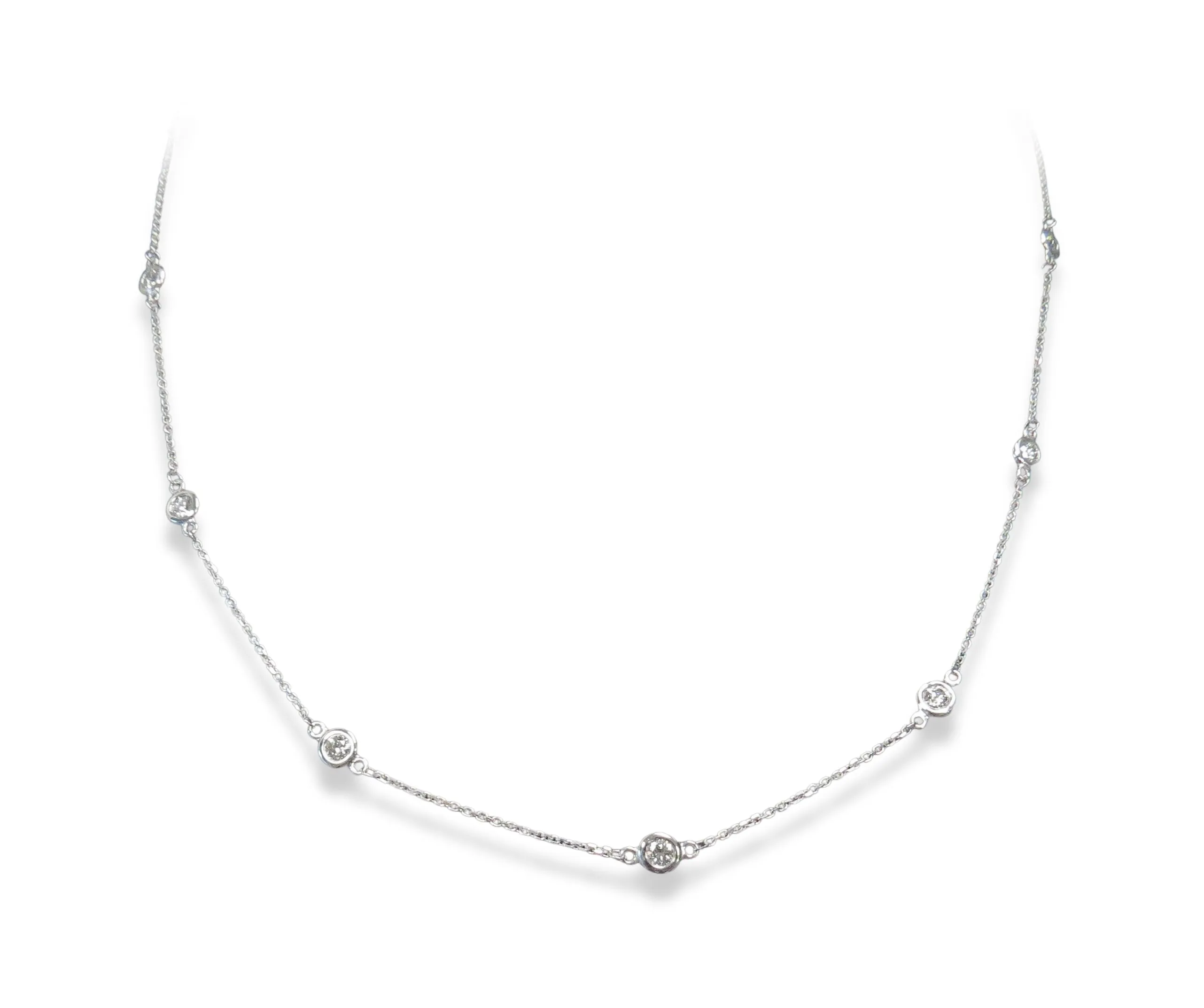 "Diamonds-by-the-Yard" - 18-inch Necklace