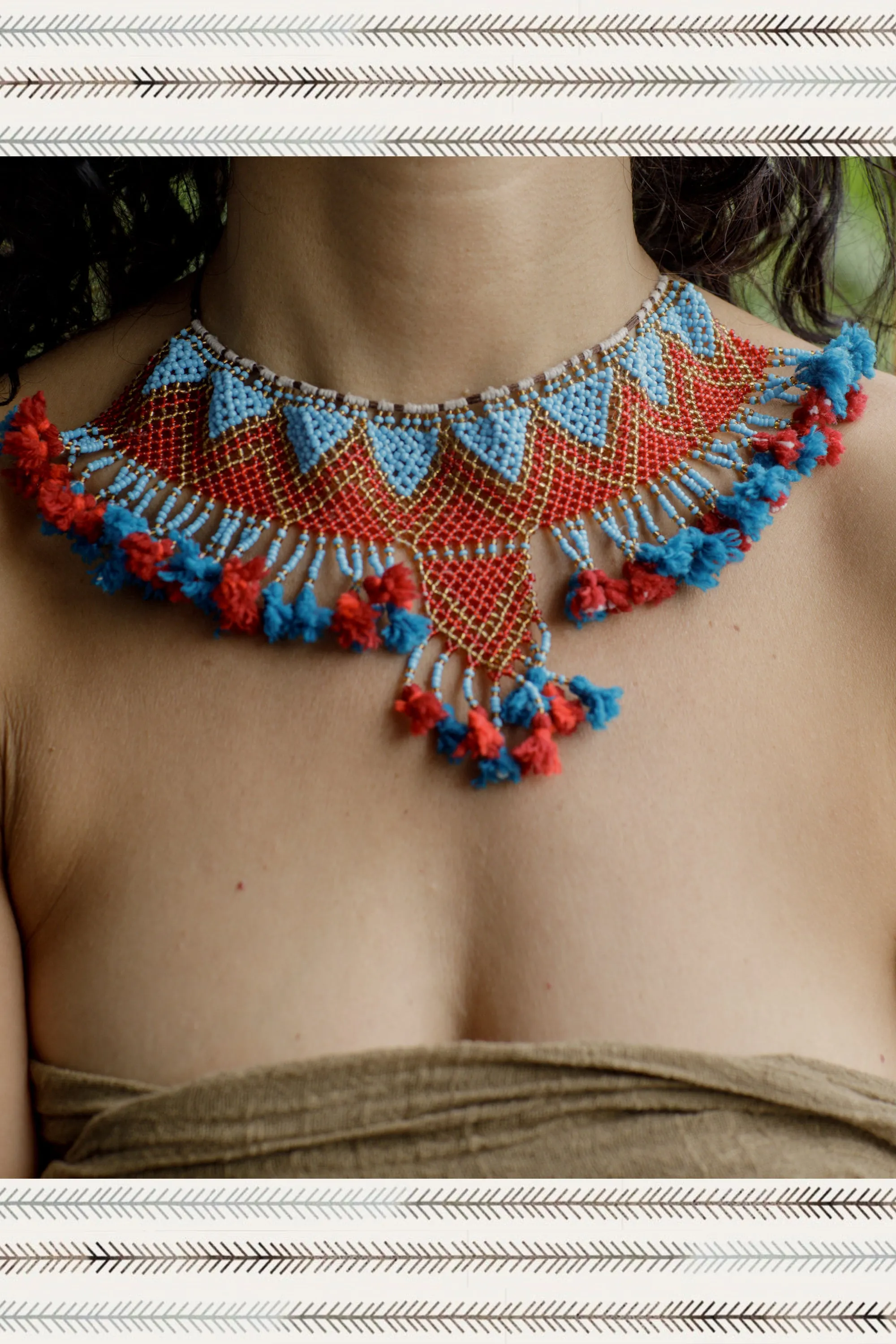 Rajasthani Beaded Necklace