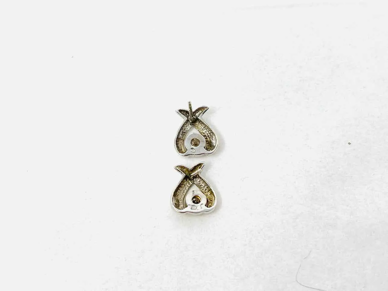 Silver/Gold Stud 14K Gold Jewelry Earrings