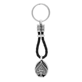 Spade Key Ring