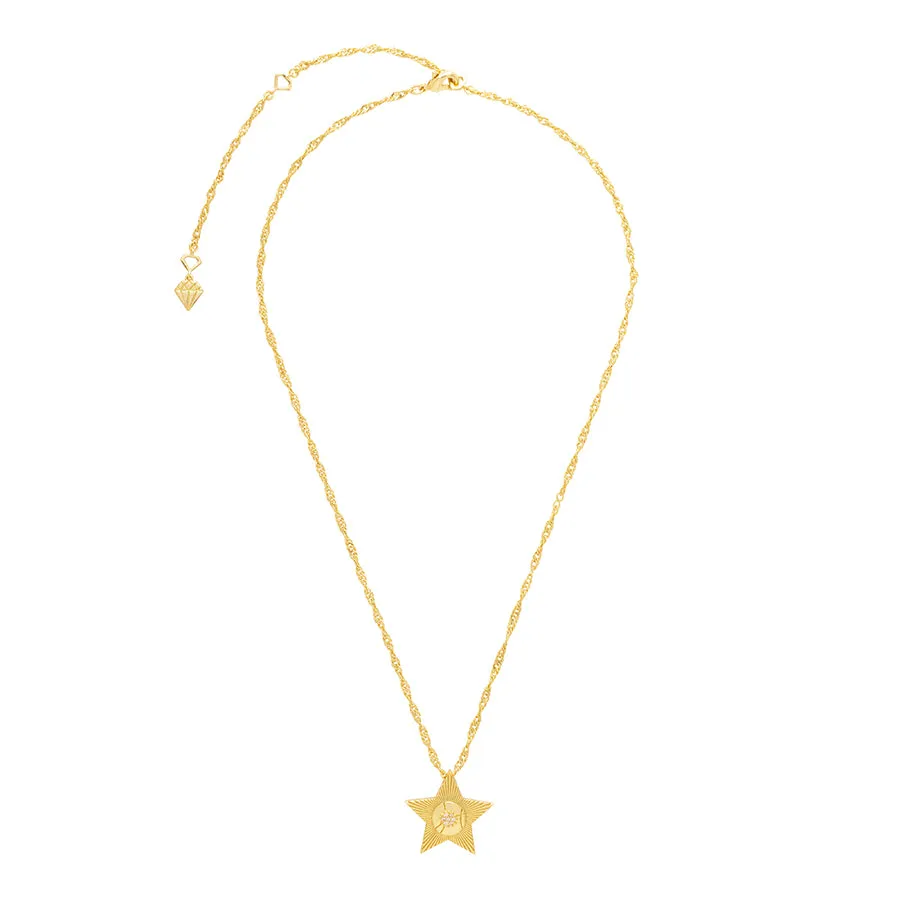 Starlight Navy & Gold Necklace