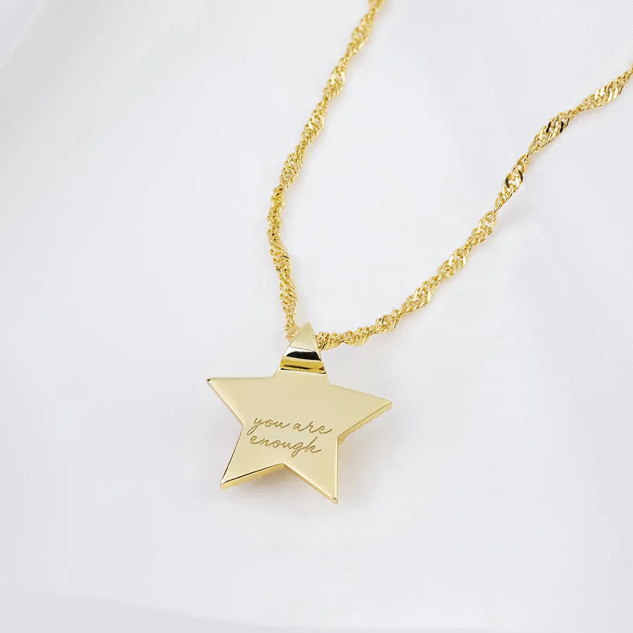 Starlight Navy & Gold Necklace