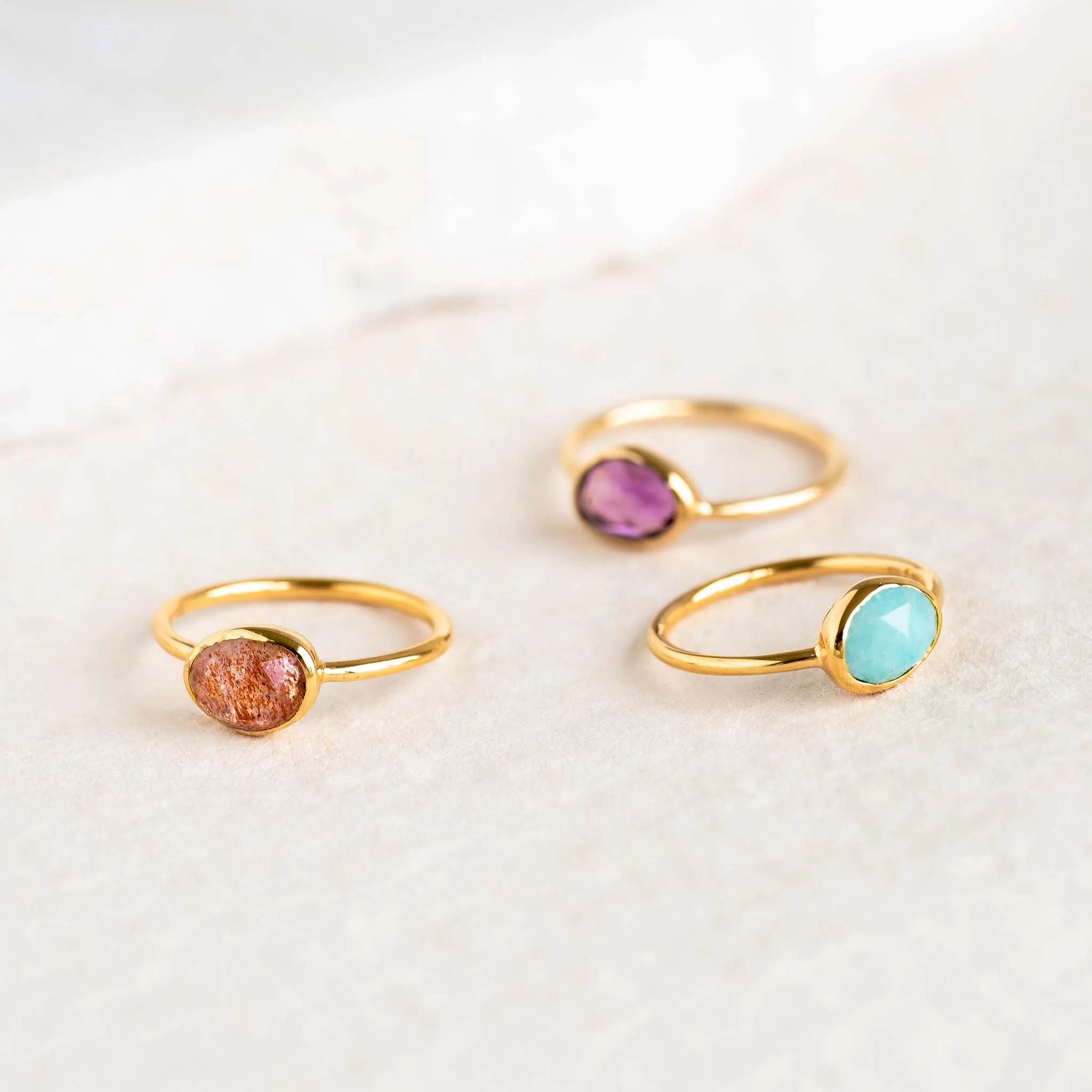 Sunstone Ring - Iris