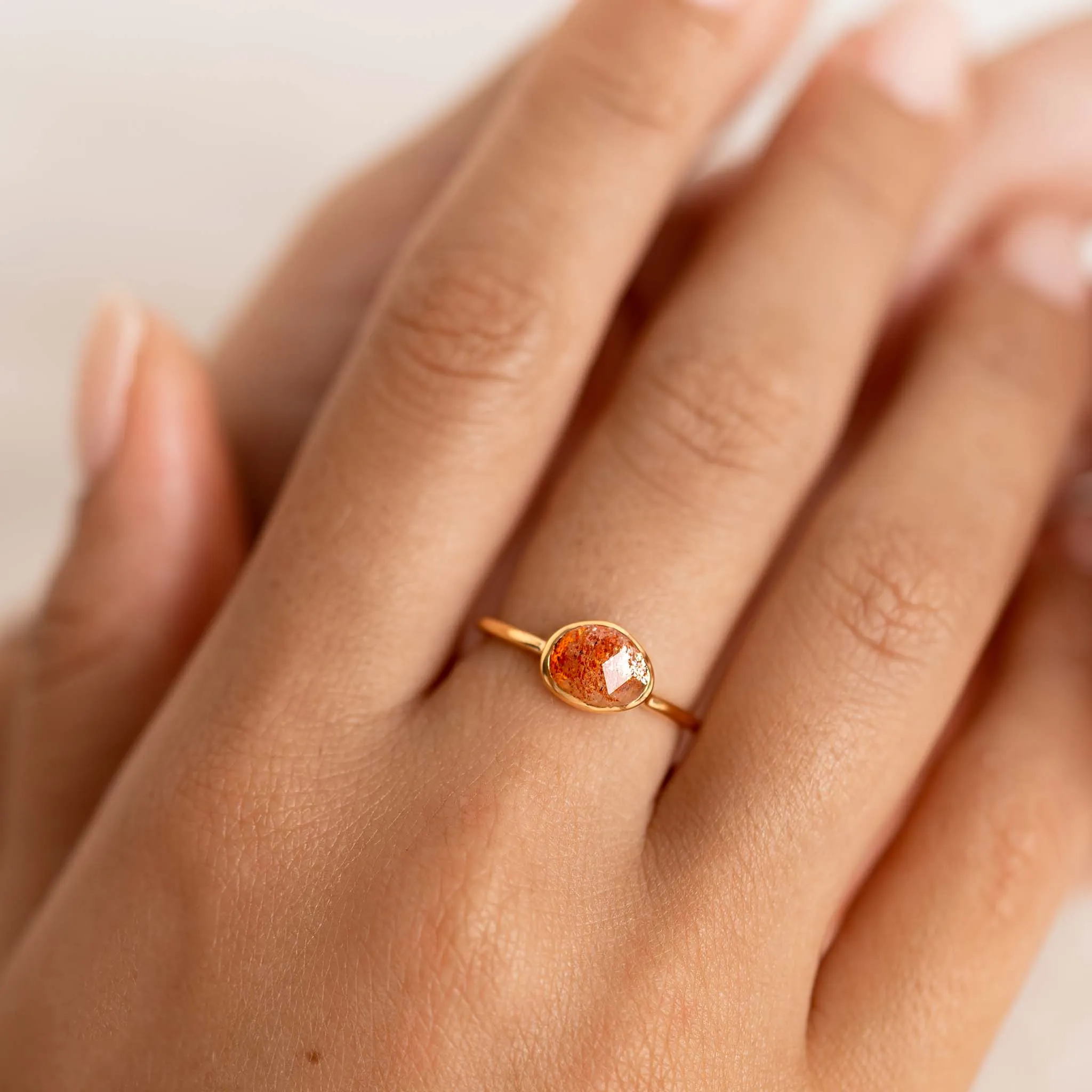 Sunstone Ring - Iris