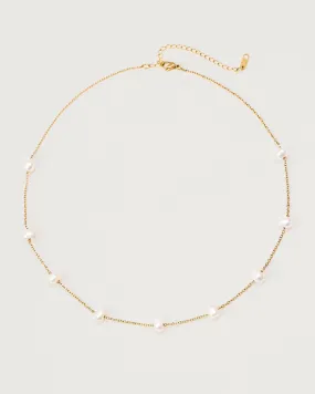 The Pearl Cable Chain Necklace