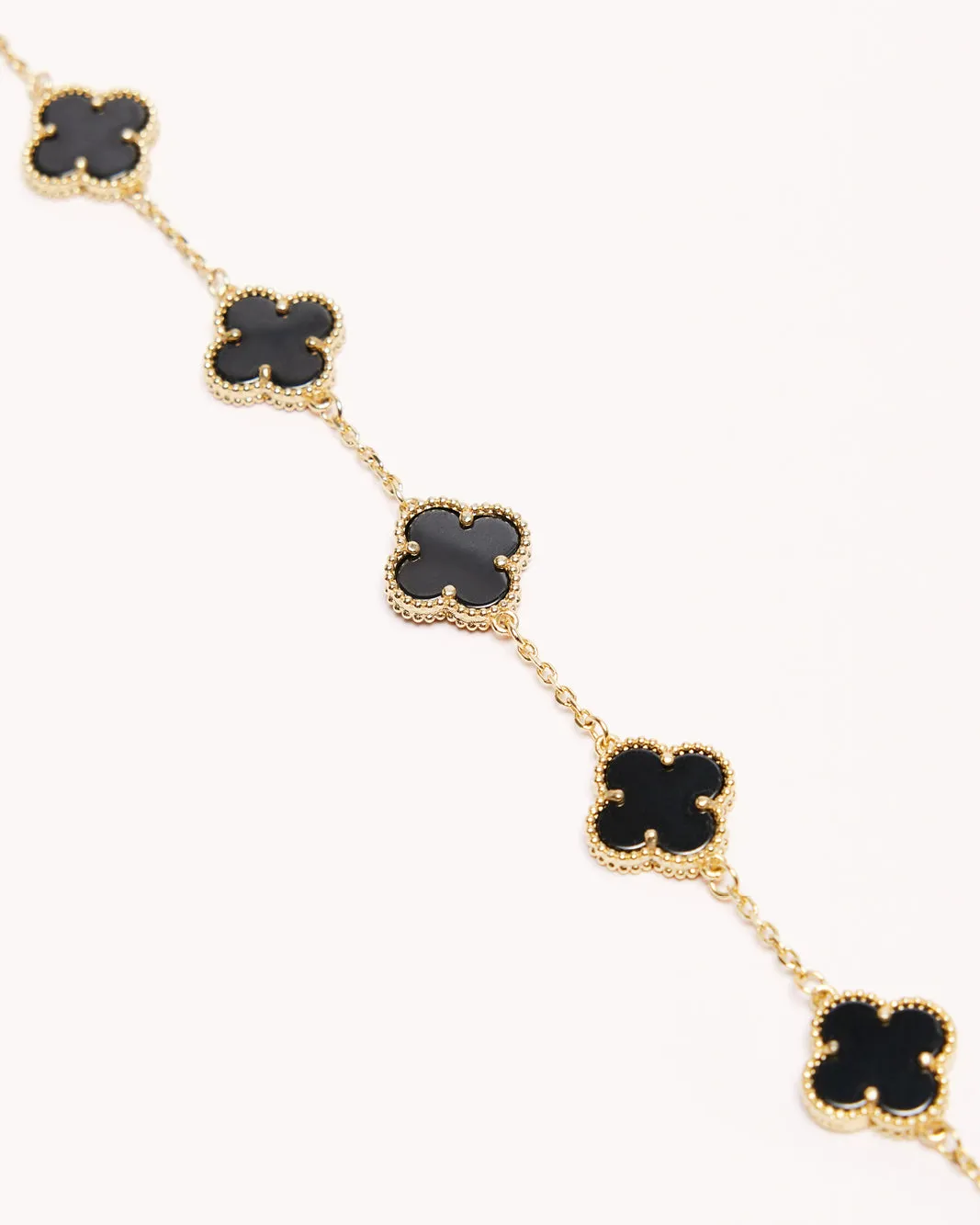 VENETIA BRACELET - BLACK-GOLD