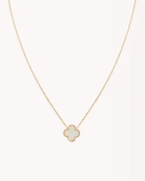 VERENA NECKLACE - PEARL-GOLD