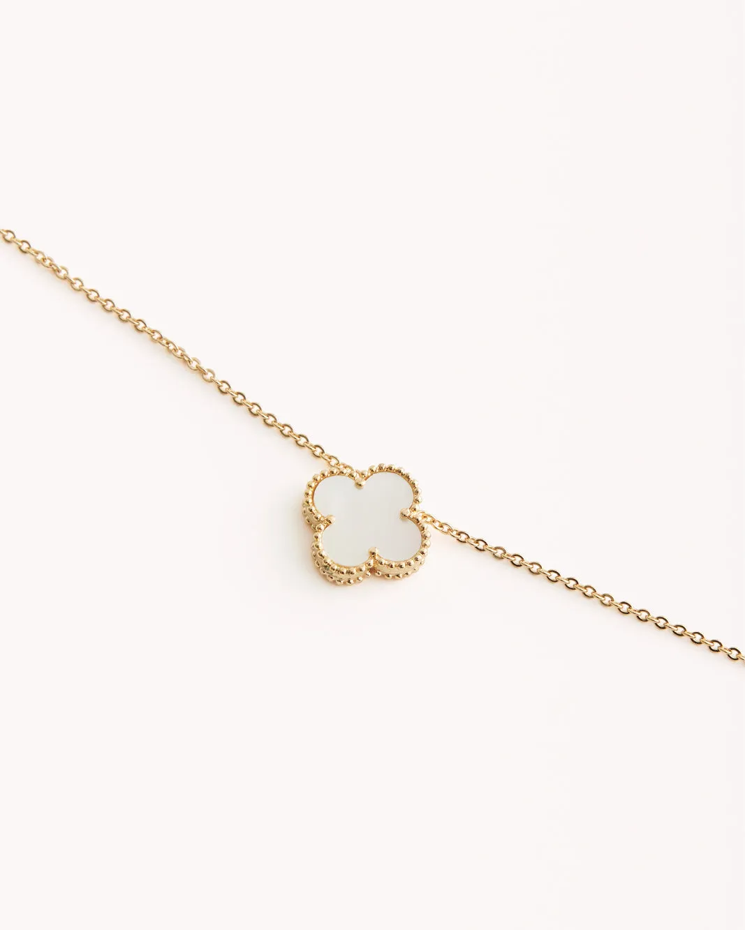 VERENA NECKLACE - PEARL-GOLD