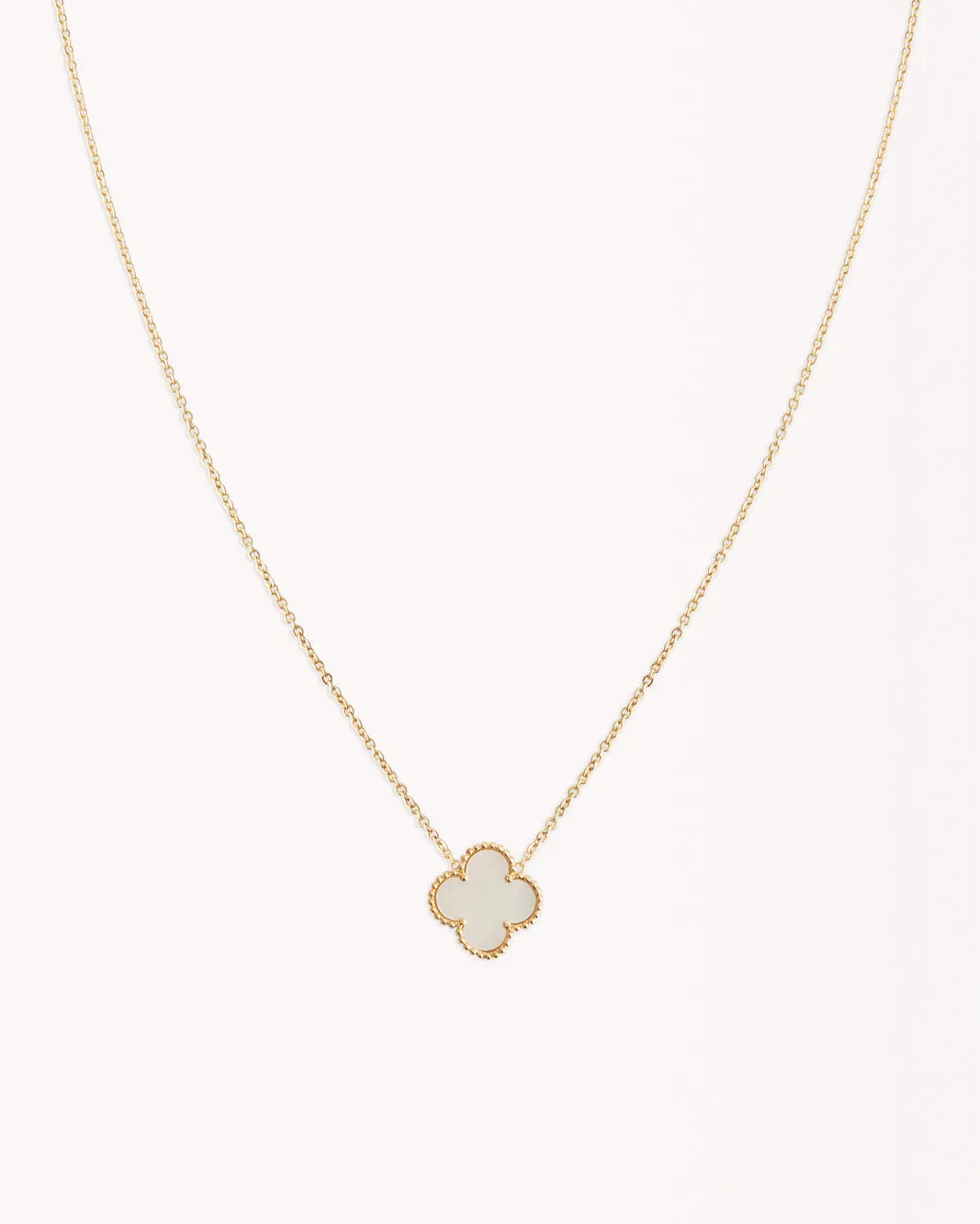 VERENA NECKLACE - PEARL-GOLD