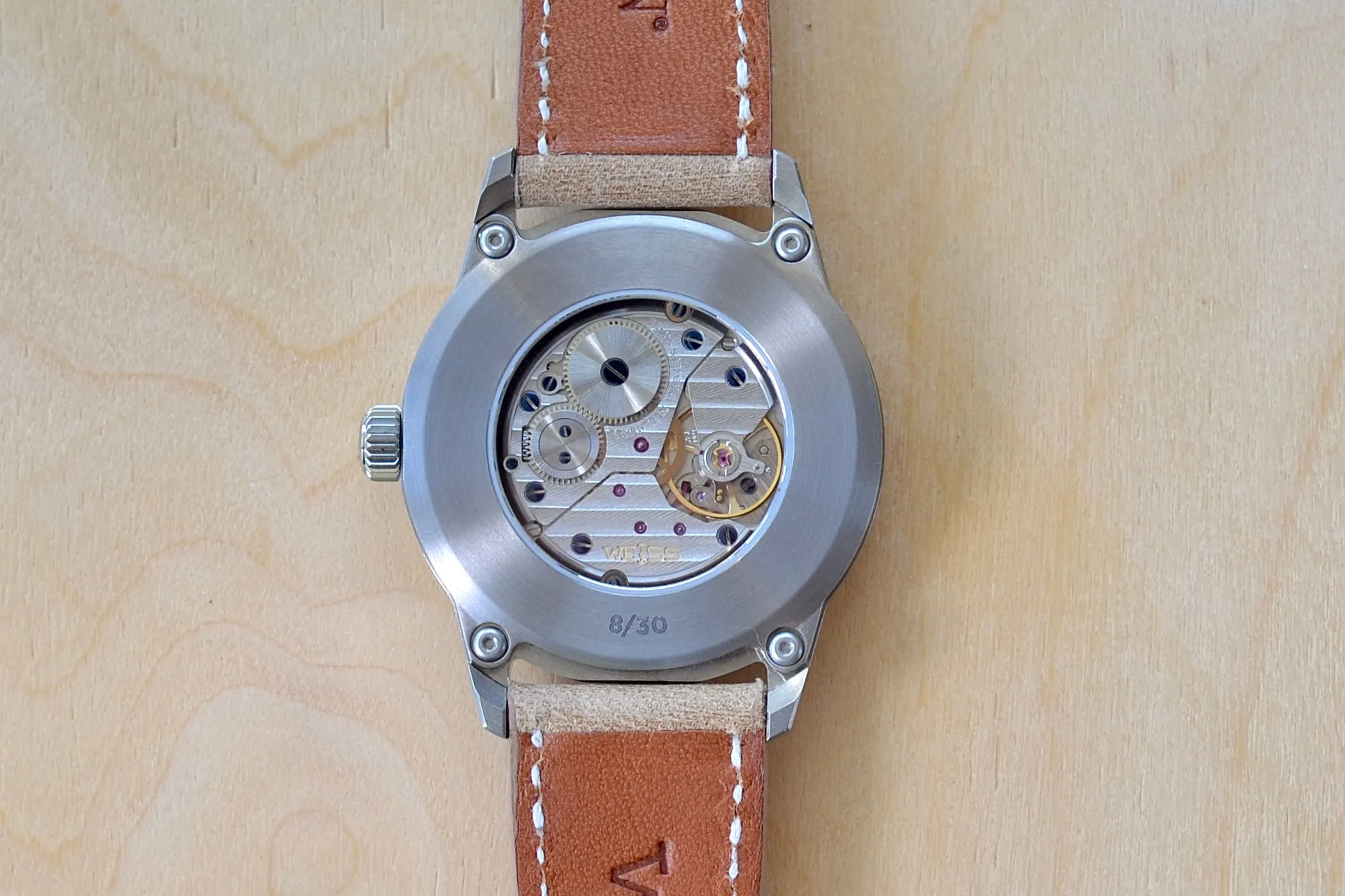 Weiss Watch - 38MM Limited Edition Standard Issue Field Watch in Pink Sand