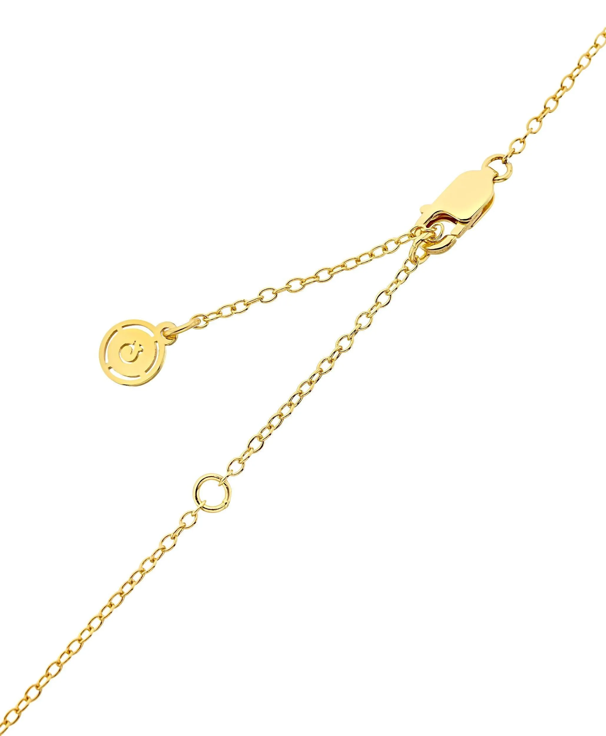 Zodiac Necklace Sagittarius 18ct Gold Plated